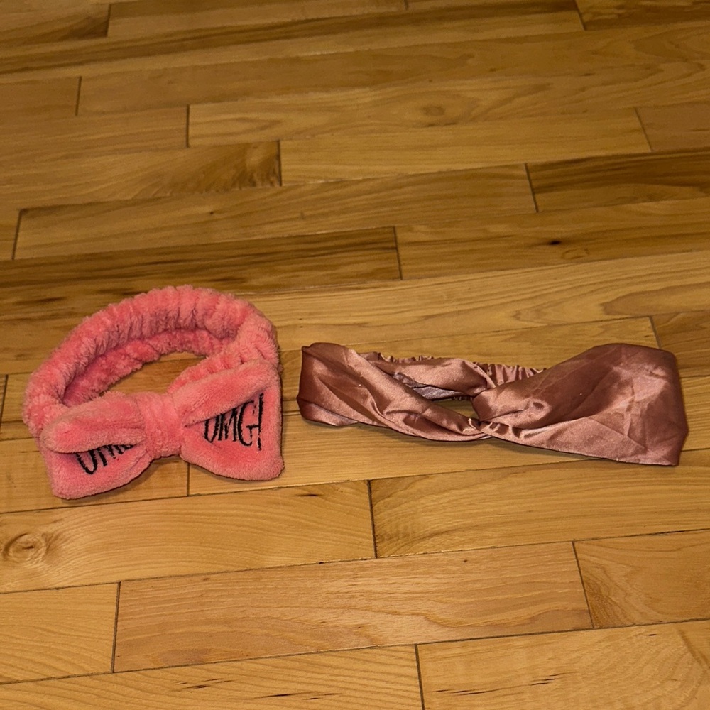 Pink and Kids Headband Set